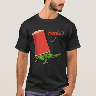 Parrot In A Cup Henlo I Yellow naped Amazon T-Shirt