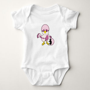 Parrot in Egg with Eggshell.PNG Baby Bodysuit