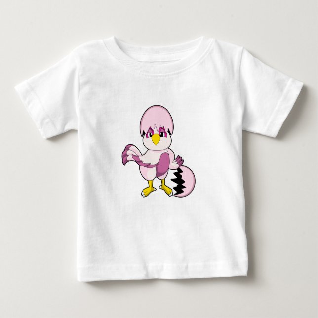 Parrot in Egg with Eggshell.PNG Baby T-Shirt (Front)