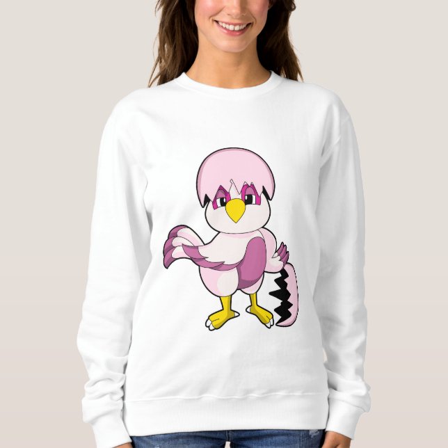 Parrot in Egg with Eggshell.PNG Sweatshirt (Front)
