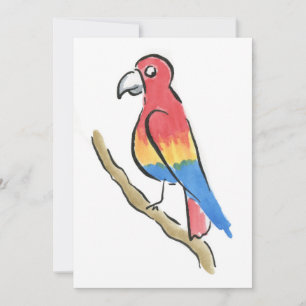Parrot Invitation