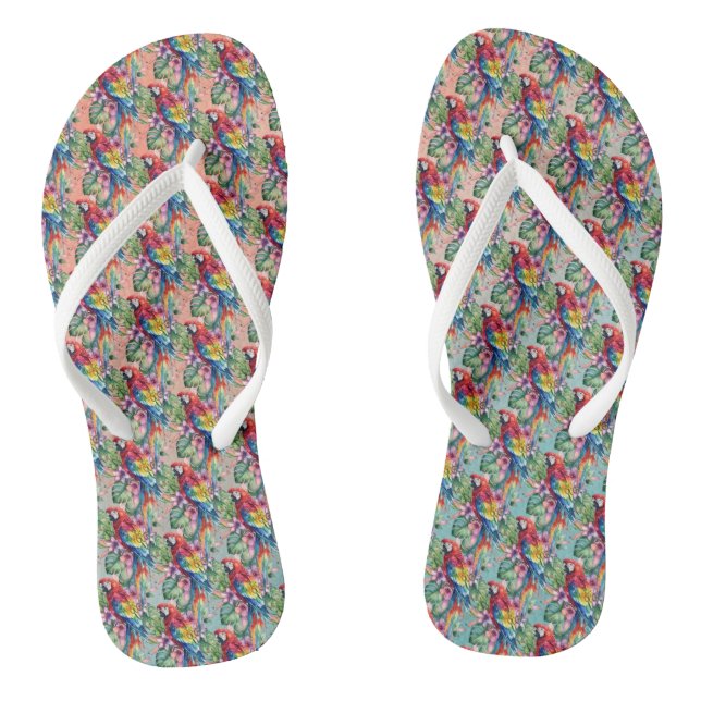 Parrot Jandals (Footbed)