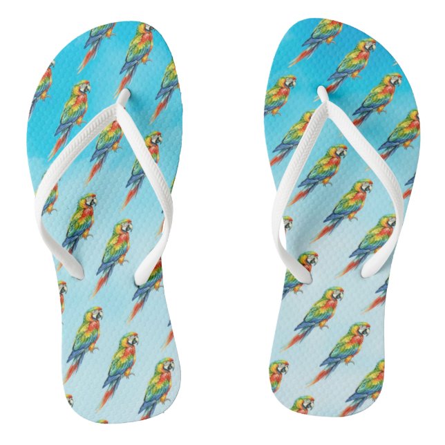 Parrot Jandals (Footbed)