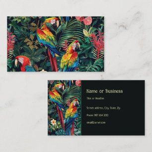Parrot Jungle  Business Card