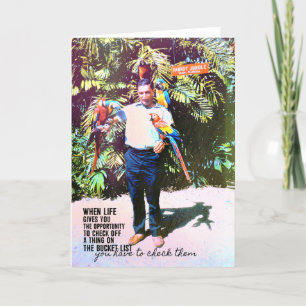 PARROT JUNGLE Greeting Card