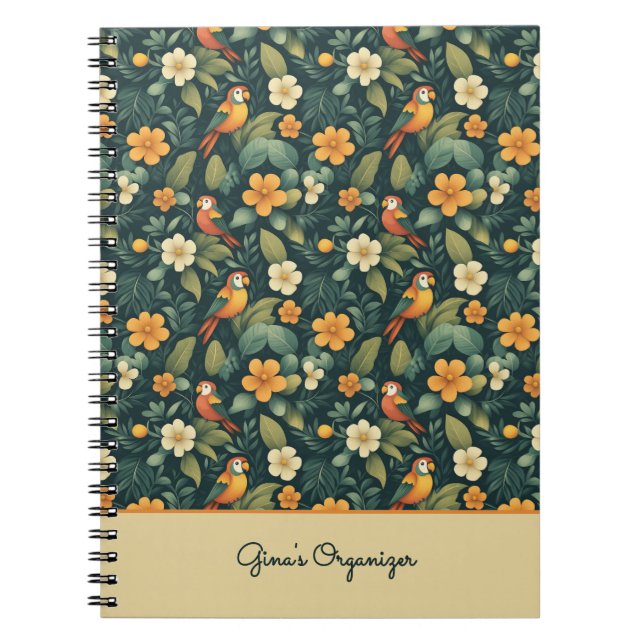 Parrot Jungle Notebook (Front)