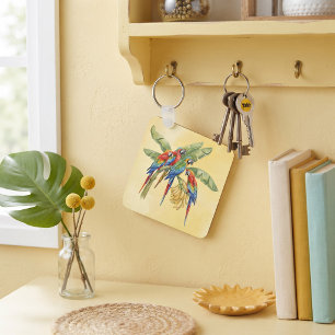 Parrot Key Ring