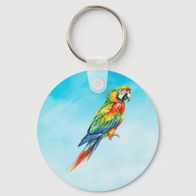 Parrot Key Ring (Front)