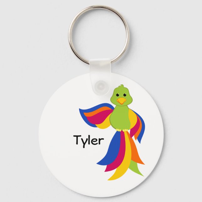 Parrot Keychain (Front)