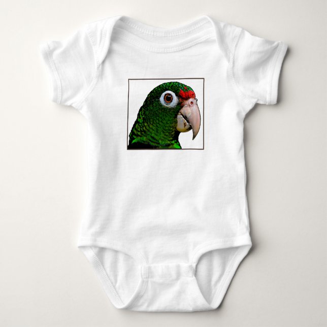 Parrot / La Cotorra Baby Bodysuit (Front)