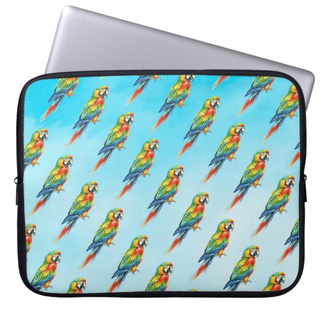 Parrot Laptop Sleeve (Front)