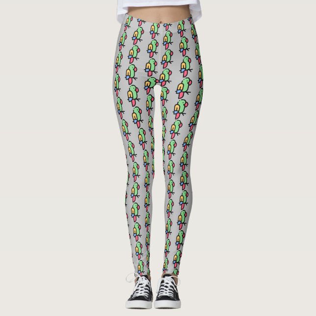 Parrot Leggings (Front)