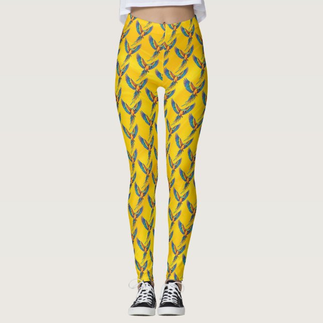 Parrot Leggings (Front)