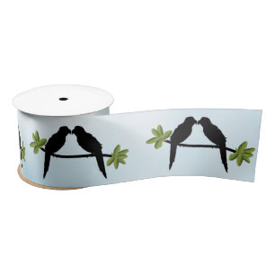 Parrot Love Satin Ribbon