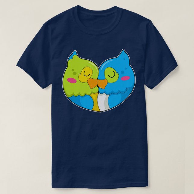 Parrot Love T-Shirt (Design Front)