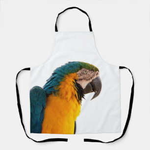 Parrot macaw  apron