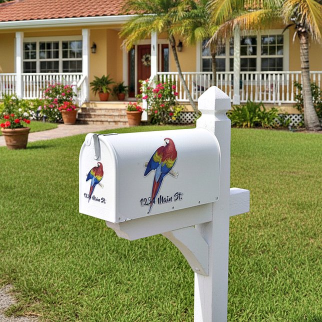Parrot mailbox sticker (Creator Uploaded)