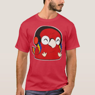 Parrot Music with Headphone T-Shirt