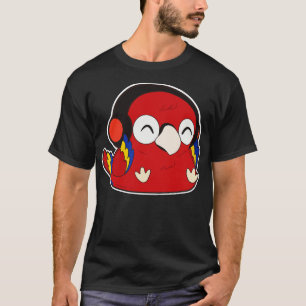 Parrot Music with Headphone T-Shirt