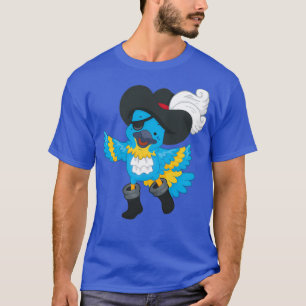 Parrot Of Carabian Stickers T-Shirt