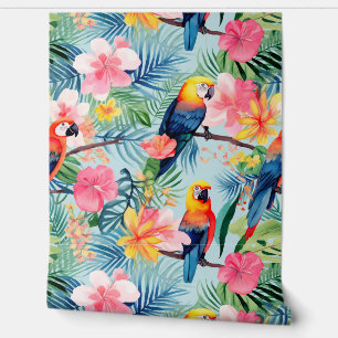 Parrot Palooza Wallpaper