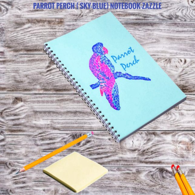Parrot Perch (Sky-Blue) Notebook (Creator Uploaded)