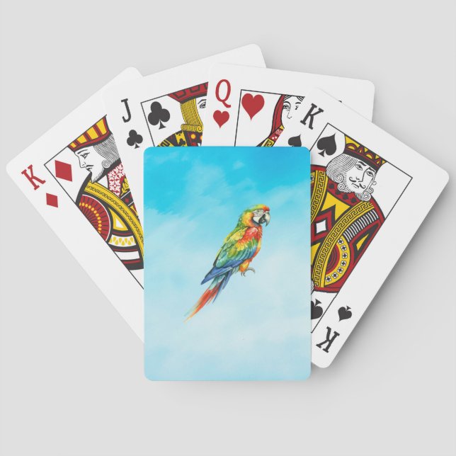 Parrot Playing Cards (Back)