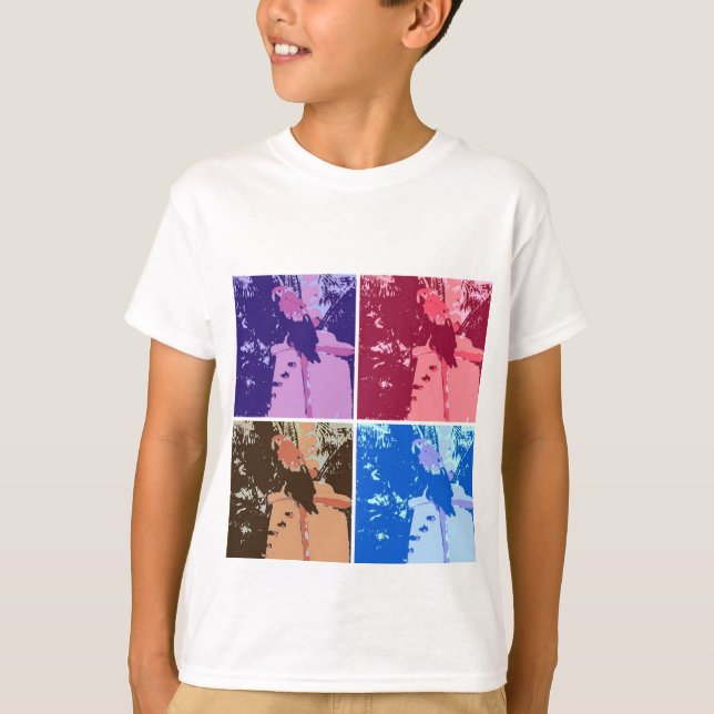 Parrot Pop Art T-Shirt (Front)