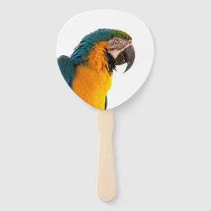 Parrot Post-it Notes Hand Fan
