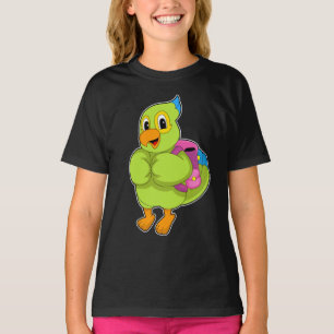 Parrot Pupil Backpack School T-Shirt