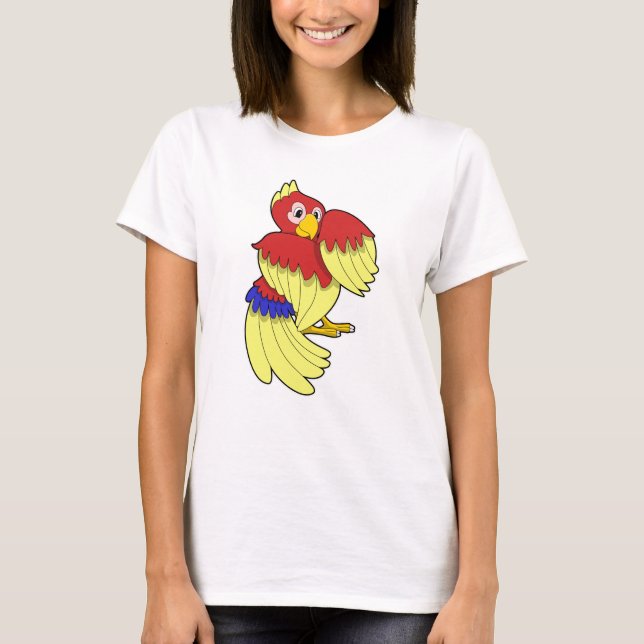 Parrot red yellow T-Shirt (Front)
