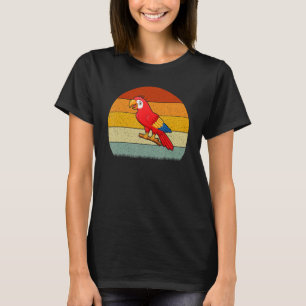 Parrot Retro Style Vintage T-Shirt