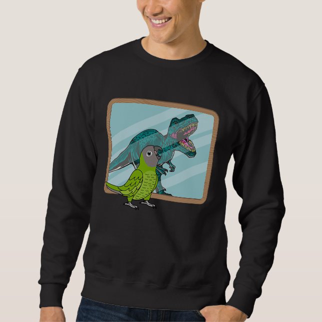 Parrot & Rex Reflection I Dusky headed Conure Sweatshirt (Front)