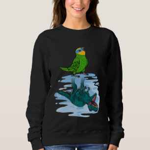 Parrot & Rex Reflection I Orange winged Amazon Sweatshirt