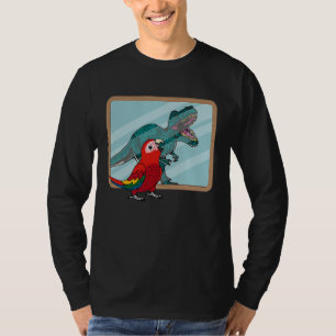 Parrot & Rex Reflection I Scarlet Macaw T-Shirt