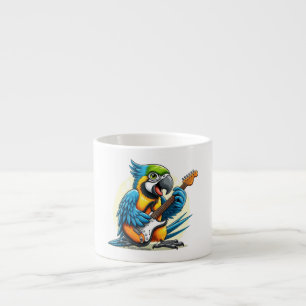Parrot Rock Music Espresso Cup
