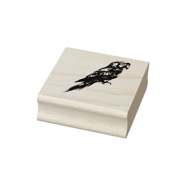 Parrot Rubber Stamp (Stamp)
