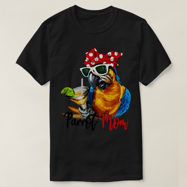 Parrot Shirt Parrot Mum Bandanna (Design Front)