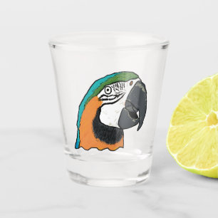 Parrot Shot Glass
