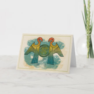 Parrot Sun Card