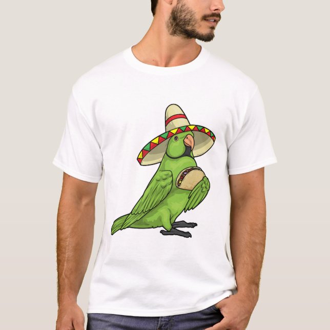 Parrot Taco T-Shirt (Front)