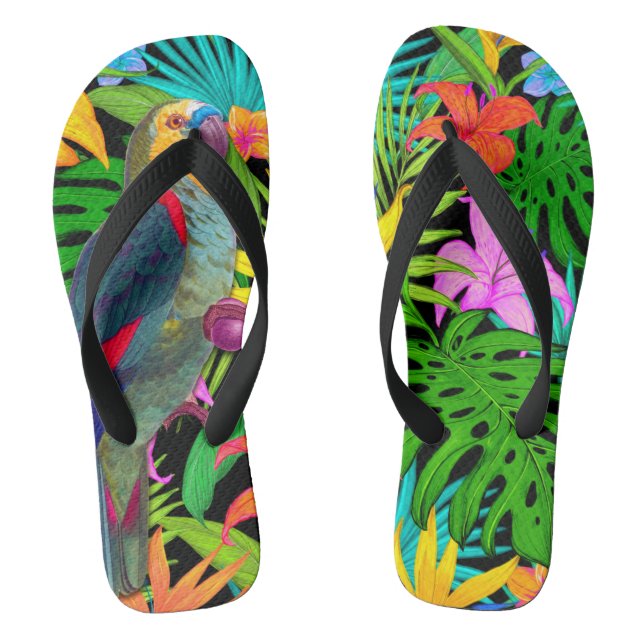 PARROT TROPICAL BIRD JANDALS (Footbed)