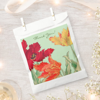 Parrot tulip, Floral Favour Bags