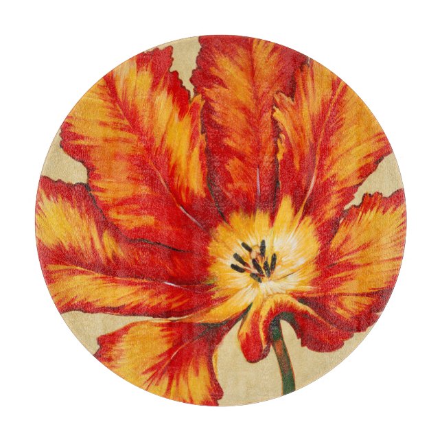 Parrot Tulip II Cutting Board (Front)