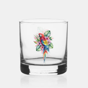 Parrot Whiskey Glass