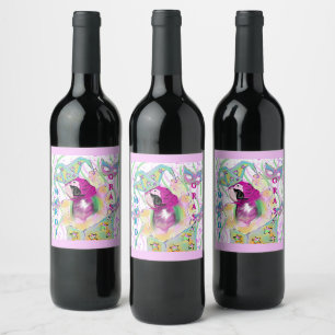 Parrot Wine Label
