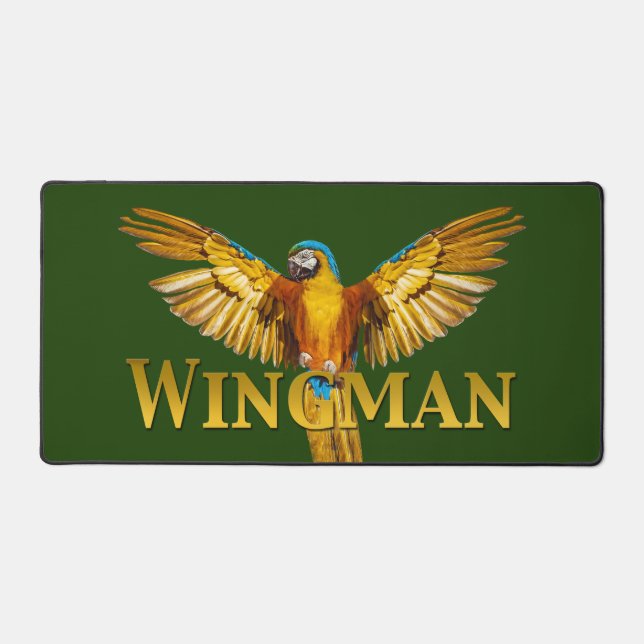 Parrot Wingman Desk Mat (Front)