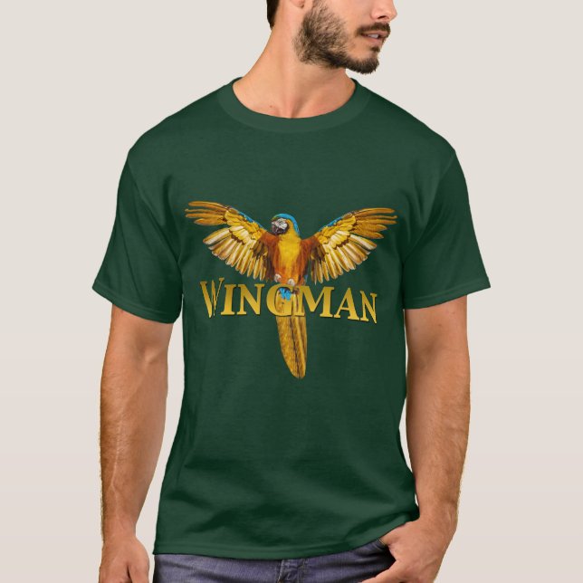 Parrot Wingman T-Shirt (Front)