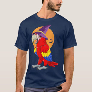 Parrot Witch, Halloween for boy girl kid  T-Shirt