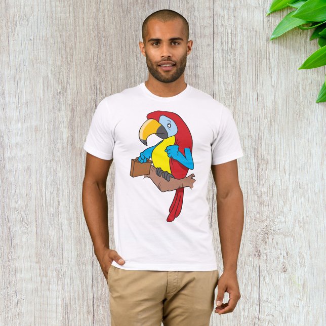 Parrot With A Briefcase T-Shirt (Creator Uploaded)